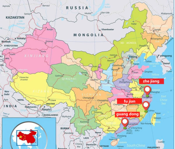 China umbrella factory