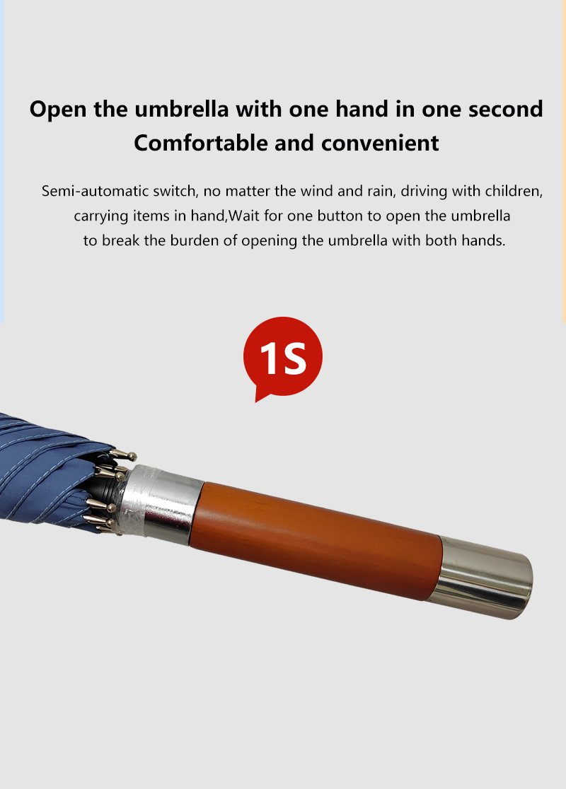 wood and aluminum handle