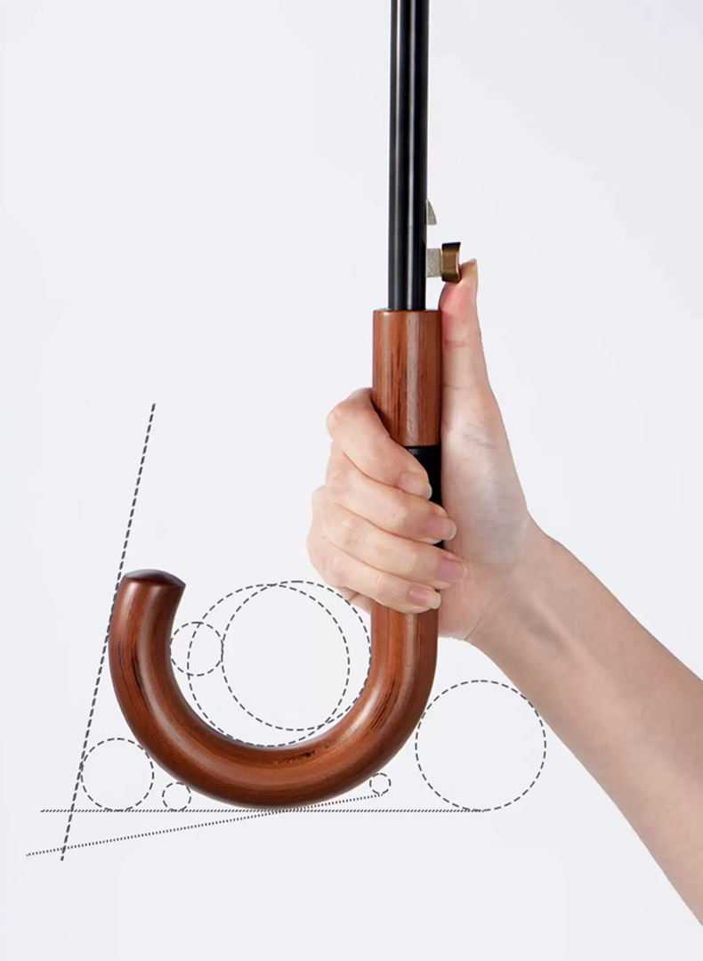 Wooden Crook Handle